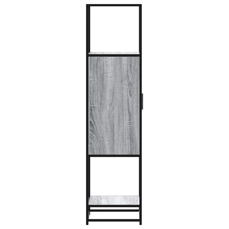Casa si Gradina - Mobilier - Comode si corpuri - Comode - Dulap nalt gri Sonoma 35,5x35x139 cm lemn prelucrat - Infinity.ro