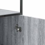 Casa si Gradina - Mobilier - Comode si corpuri - Comode - Dulap nalt gri Sonoma 35,5x35x139 cm lemn prelucrat - Infinity.ro