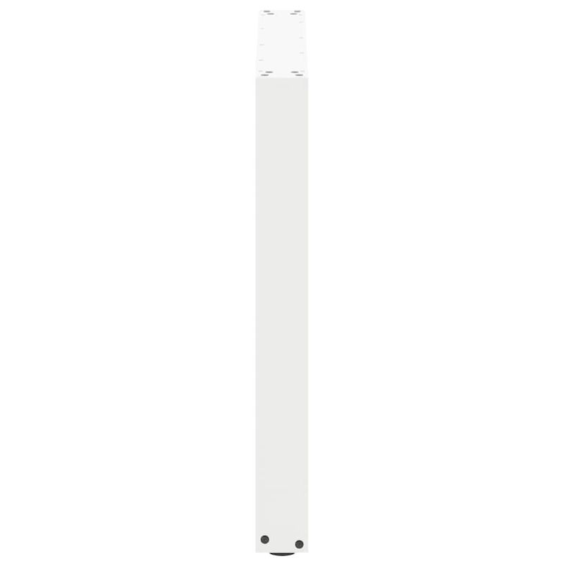 Casa si Gradina - Mobilier - Feronerie si accesorii mobila - Picioare masuta cafea in forma U 3 buc alb 80x(72-73) cm otel - Infinity.ro