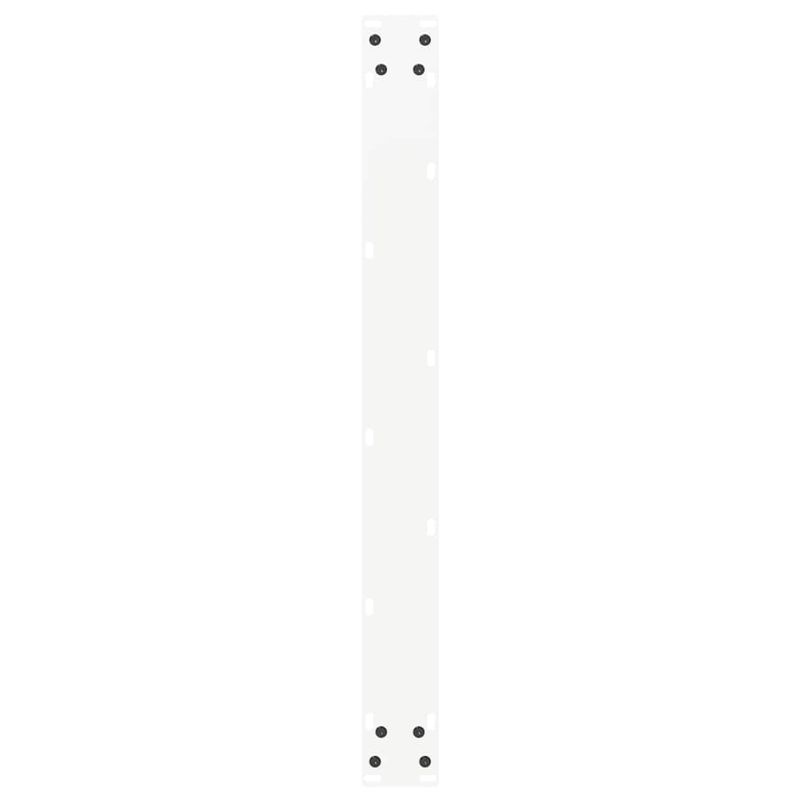 Casa si Gradina - Mobilier - Feronerie si accesorii mobila - Picioare masuta cafea in forma U 3 buc alb 80x(72-73) cm otel - Infinity.ro