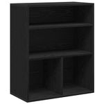 Casa si Gradina - Mobilier - Biblioteci si rafturi - Biblioteci - Dulap cu carti negru 60x30x71,5 cm lemn prelucrat - Infinity.ro