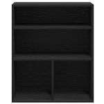 Casa si Gradina - Mobilier - Biblioteci si rafturi - Biblioteci - Dulap cu carti negru 60x30x71,5 cm lemn prelucrat - Infinity.ro