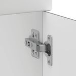 Casa si Gradina - Mobilier - Comode si corpuri - Corpuri bucatarie - Dulap de baza de bucatarie „Kalmar” din lemn prelucrat alb, model 1x dulap inferior (1 ușă 1 sertar), mărime 50x46x81.5 cm - Infinity.ro