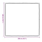 Casa si Gradina - Gradina si terasa - Umbrele si pavilioane - Pavilioane - Prelata transparenta cu ochiuri 2x2 m polietilena - Infinity.ro