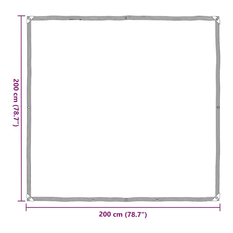 Casa si Gradina - Gradina si terasa - Umbrele si pavilioane - Pavilioane - Prelata transparenta cu ochiuri 2x2 m polietilena - Infinity.ro