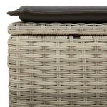 Casa si Gradina - Gradina si terasa - Mobilier exterior - Seturi mobila gradina - Set canapele de gradina cu perne, 6 piese gri deschis poliratan - Infinity.ro