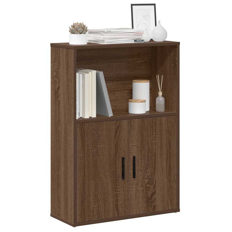 Casa si Gradina - Mobilier - Biblioteci si rafturi - Biblioteci - Biblioteca, stejar maro, 60x24x85 cm, lemn prelucrat - Infinity.ro