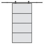 Casa si Gradina - Constructii - Usi interior, exterior si garaj - Usi interior - Usa glisanta cu set feronerie 102,5x205 cm sticla ESG/aluminiu - Infinity.ro