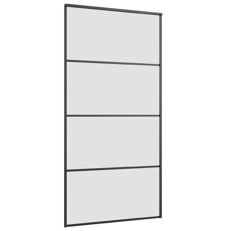 Casa si Gradina - Constructii - Usi interior, exterior si garaj - Usi interior - Usa glisanta cu set feronerie 102,5x205 cm sticla ESG/aluminiu - Infinity.ro