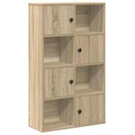 Casa si Gradina - Mobilier - Biblioteci si rafturi - Biblioteci - Biblioteca, stejar sonoma, 60x24x101,5 cm, lemn prelucrat - Infinity.ro
