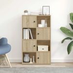 Casa si Gradina - Mobilier - Biblioteci si rafturi - Biblioteci - Biblioteca, stejar sonoma, 60x24x101,5 cm, lemn prelucrat - Infinity.ro