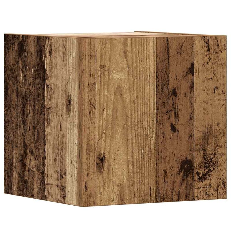 Casa si Gradina - Mobilier - Seturi de mobilier - Seturi living - Set dulap TV 6 piese montat pe perete lemn vechi lemn prelucrat - Infinity.ro