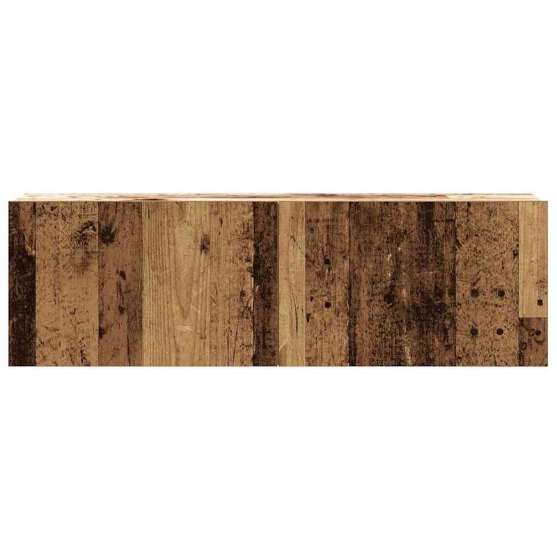Casa si Gradina - Mobilier - Seturi de mobilier - Seturi living - Set dulap TV 6 piese montat pe perete lemn vechi lemn prelucrat - Infinity.ro
