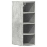 Casa si Gradina - Mobilier - Comode si corpuri - Corpuri bucatarie - Dulap suspendat, gri beton, 20x29,5x60 cm, lemn prelucrat - Infinity.ro