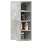 Casa si Gradina - Mobilier - Comode si corpuri - Corpuri bucatarie - Dulap suspendat, gri beton, 20x29,5x60 cm, lemn prelucrat - Infinity.ro
