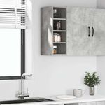 Casa si Gradina - Mobilier - Comode si corpuri - Corpuri bucatarie - Dulap suspendat, gri beton, 20x29,5x60 cm, lemn prelucrat - Infinity.ro