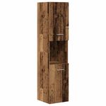 Casa si Gradina - Mobilier - Seturi de mobilier - Seturi baie - Set mobilier de baie, 3 piese, lemn vechi, lemn prelucrat - Infinity.ro