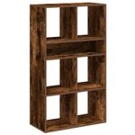 Casa si Gradina - Mobilier - Biblioteci si rafturi - Biblioteci - Biblioteca, stejar fumuriu, 66x31x112 cm, lemn prelucrat - Infinity.ro