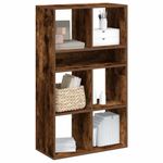 Casa si Gradina - Mobilier - Biblioteci si rafturi - Biblioteci - Biblioteca, stejar fumuriu, 66x31x112 cm, lemn prelucrat - Infinity.ro