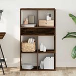 Casa si Gradina - Mobilier - Biblioteci si rafturi - Biblioteci - Biblioteca, stejar fumuriu, 66x31x112 cm, lemn prelucrat - Infinity.ro