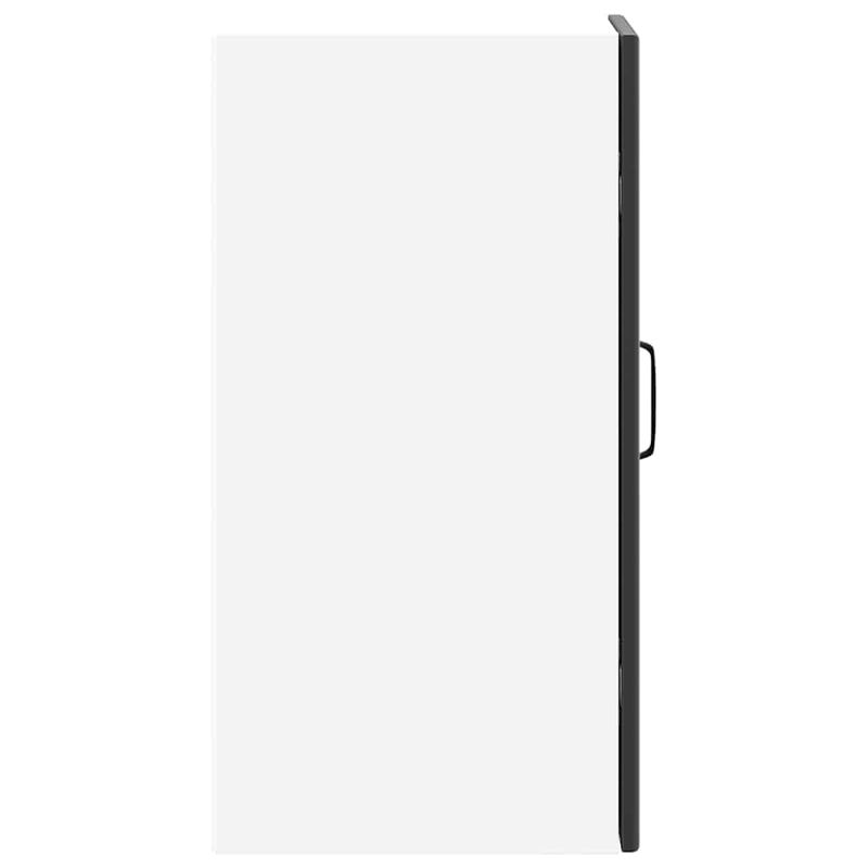Casa si Gradina - Mobilier - Comode si corpuri - Corpuri bucatarie - Dulap de bucatarie „Lucca” lemn prelucrat negru, model 1x dulap de perete (1 ușă), mărime 30x31x60 cm - Infinity.ro
