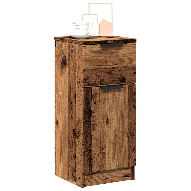 Casa si Gradina - Mobilier - Comode si corpuri - Comode - Dulapuri, 2 buc., lemn vechi, 30x30x70 cm, lemn prelucrat - Infinity.ro