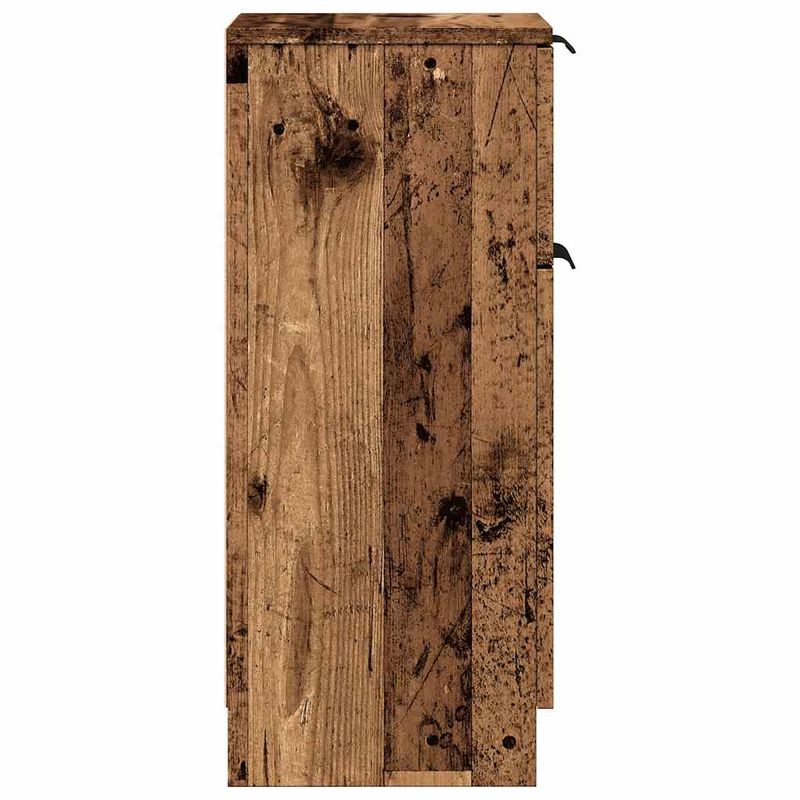 Casa si Gradina - Mobilier - Comode si corpuri - Comode - Dulapuri, 2 buc., lemn vechi, 30x30x70 cm, lemn prelucrat - Infinity.ro