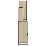 Casa si Gradina - Mobilier - Seturi de mobilier - Seturi baie - Set de mobilier de baie din 4 piese din lemn de stejar Sonoma - Infinity.ro