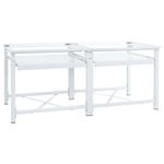 Electronice si Electrocasnice - Masini de spalat vase - Accesorii masini de spalat vase - Suport dublu masina de spalat cu rafturi retractabile, alb - Infinity.ro