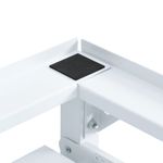 Electronice si Electrocasnice - Masini de spalat vase - Accesorii masini de spalat vase - Suport dublu masina de spalat cu rafturi retractabile, alb - Infinity.ro
