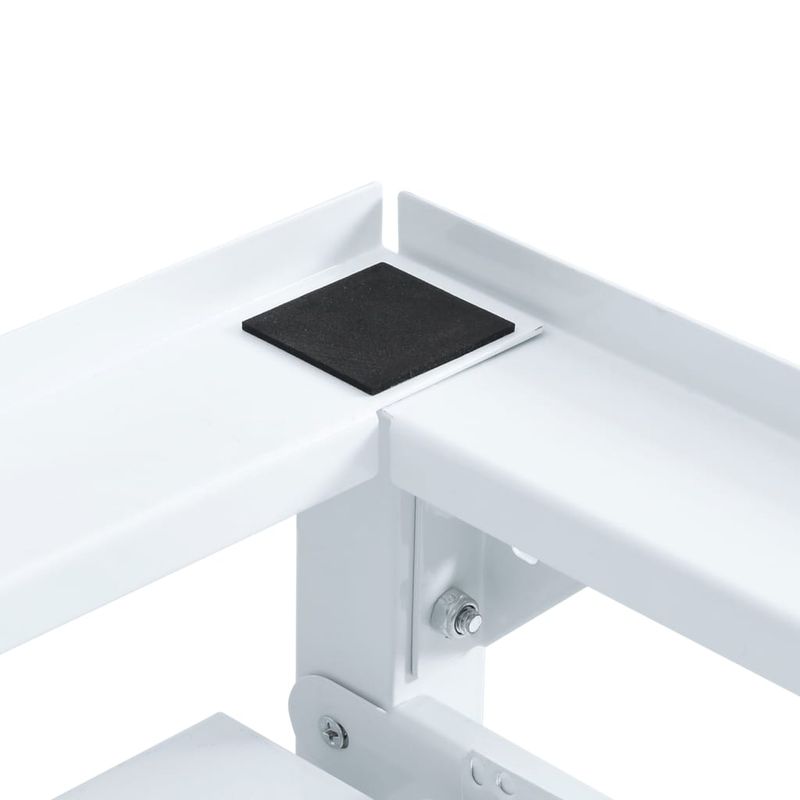 Electronice si Electrocasnice - Masini de spalat vase - Accesorii masini de spalat vase - Suport dublu masina de spalat cu rafturi retractabile, alb - Infinity.ro