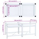 Electronice si Electrocasnice - Masini de spalat vase - Accesorii masini de spalat vase - Suport dublu masina de spalat cu rafturi retractabile, alb - Infinity.ro