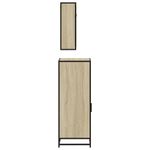 Casa si Gradina - Mobilier - Seturi de mobilier - Seturi baie - Set mobilier de baie, 3 piese, stejar sonoma, lemn prelucrat - Infinity.ro
