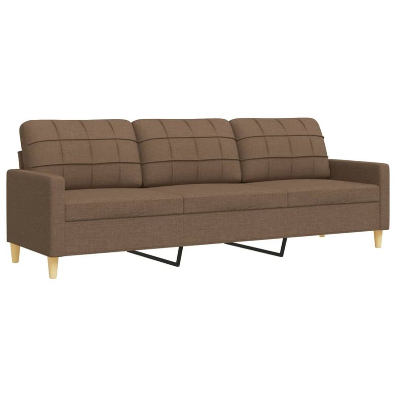 Casa si Gradina - Mobilier - Seturi de mobilier - Seturi living - Set de canapele, 2 piese, maro, textil - Infinity.ro