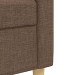 Casa si Gradina - Mobilier - Seturi de mobilier - Seturi living - Set de canapele, 3 piese, maro, textil - Infinity.ro