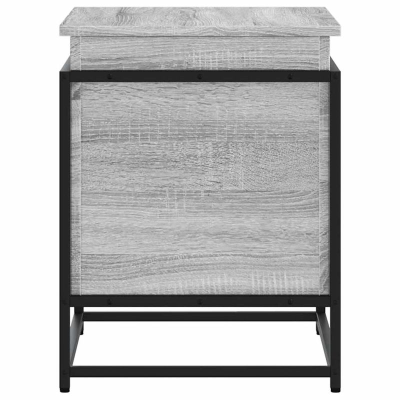 Casa si Gradina - Mobilier - Organizare si depozitare - Cutii depozitare - Cutie depozitare gri sonoma 60x40x51,5 cm lemn prelucrat - Infinity.ro