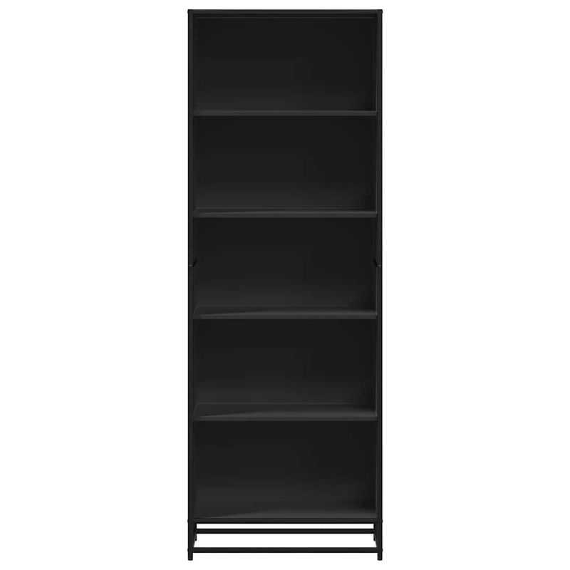 Casa si Gradina - Mobilier - Biblioteci si rafturi - Biblioteci - Biblioteca, negru, 60x35x170,5 cm, lemn prelucrat - Infinity.ro