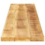 Casa si Gradina - Mobilier - Feronerie si accesorii mobila - Blat masa, 180x20x3,8 cm, dreptunghiular, lemn masiv mango brut - Infinity.ro