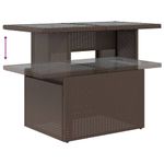 Casa si Gradina - Gradina si terasa - Mobilier exterior - Seturi mobila gradina - Set canapele de gradina cu perne, 8 piese, maro, poliratan - Infinity.ro