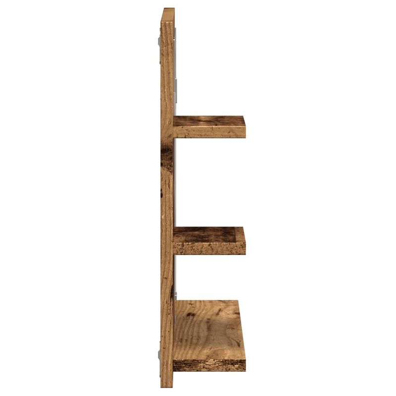 Casa si Gradina - Mobilier - Mobilier baie - Corpuri baie - Dulap cu oglinda de baie, lemn vechi, 60x10,5x45 cm - Infinity.ro