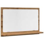 Casa si Gradina - Mobilier - Mobilier baie - Corpuri baie - Dulap baie cu oglinda stejar artizanal 60x11x37 cm, lemn - Infinity.ro