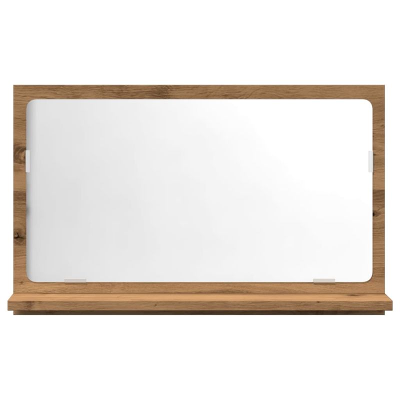 Casa si Gradina - Mobilier - Mobilier baie - Corpuri baie - Dulap baie cu oglinda stejar artizanal 60x11x37 cm, lemn - Infinity.ro