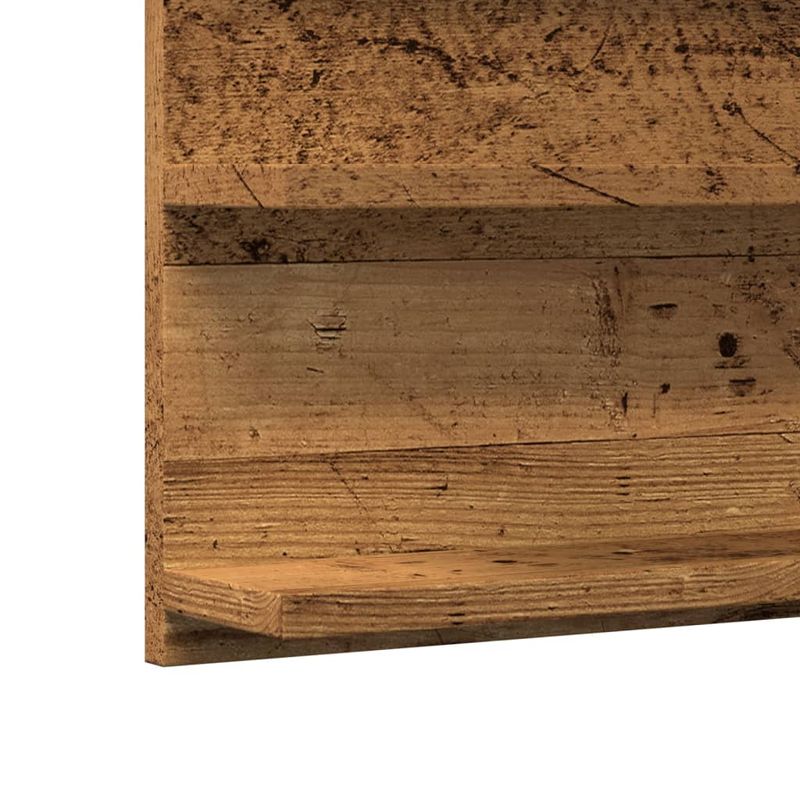 Casa si Gradina - Mobilier - Mobilier baie - Corpuri baie - Dulap baie cu oglinda, lemn vechi, 90x11x45 cm, lemn prelucrat - Infinity.ro