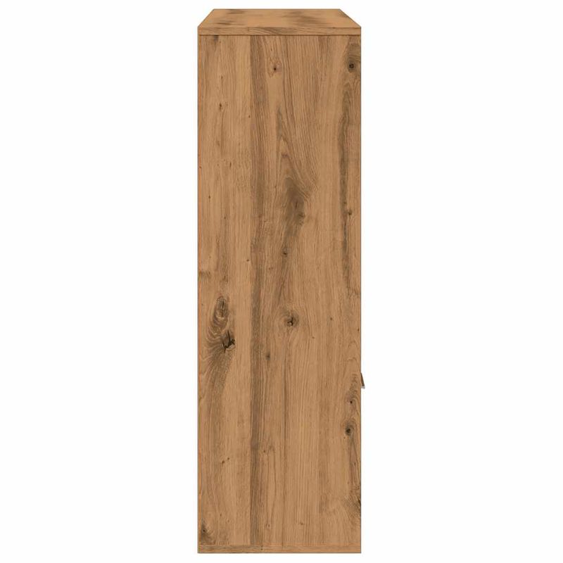 Casa si Gradina - Mobilier - Biblioteci si rafturi - Biblioteci - Biblioteca, stejar artizanal, 98x29x97,5 cm, lemn prelucrat - Infinity.ro