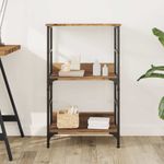 Casa si Gradina - Mobilier - Biblioteci si rafturi - Biblioteci - Biblioteca, stejar artizanal, 50x33x82 cm, lemn prelucrat - Infinity.ro