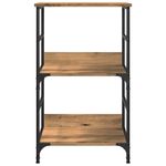 Casa si Gradina - Mobilier - Biblioteci si rafturi - Biblioteci - Biblioteca, stejar artizanal, 50x33x82 cm, lemn prelucrat - Infinity.ro