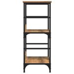 Casa si Gradina - Mobilier - Biblioteci si rafturi - Biblioteci - Biblioteca, stejar artizanal, 50x33x82 cm, lemn prelucrat - Infinity.ro