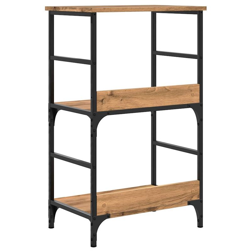 Casa si Gradina - Mobilier - Biblioteci si rafturi - Biblioteci - Biblioteca, stejar artizanal, 50x33x82 cm, lemn prelucrat - Infinity.ro