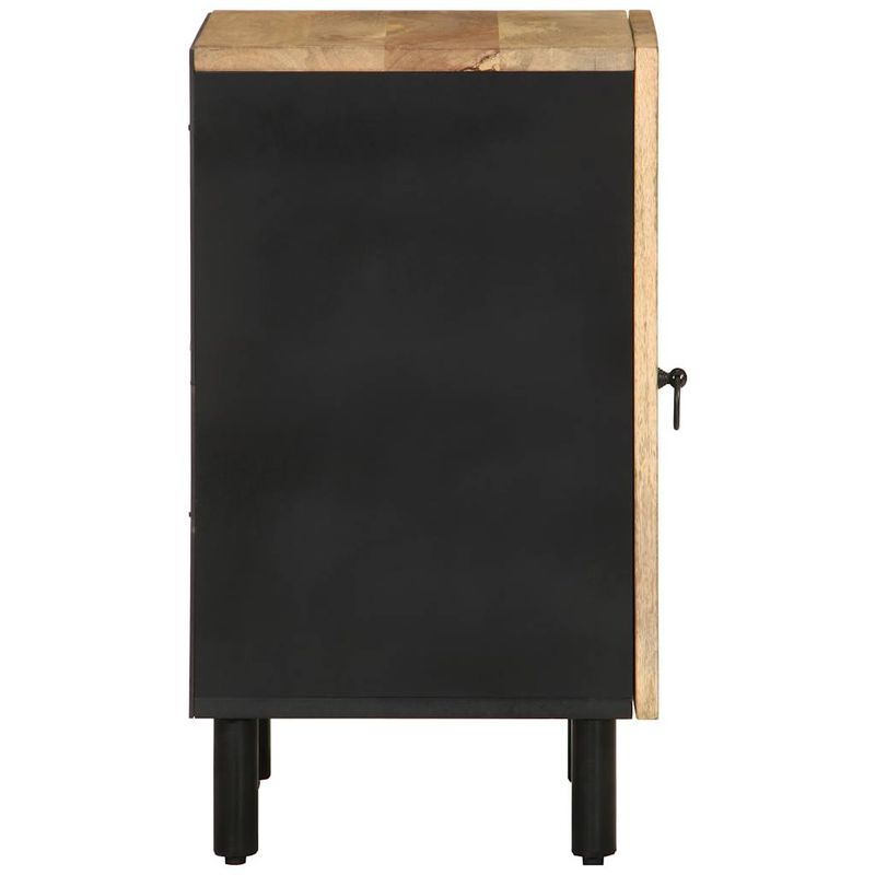 Casa si Gradina - Mobilier - Mobilier baie - Comode baie - Dulap de baie, 38x33,5x58 cm, lemn masiv de mango - Infinity.ro
