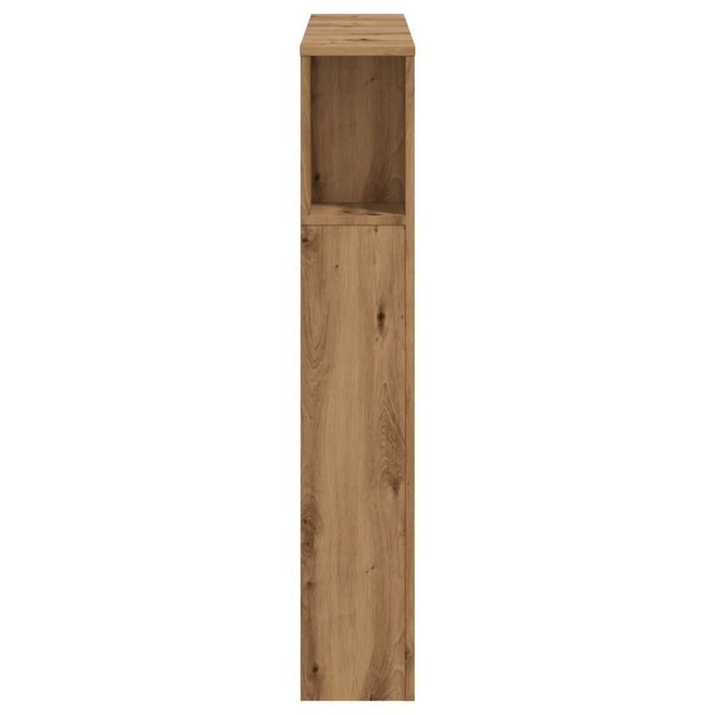 Casa si Gradina - Mobilier - Dulapuri si sifoniere - Dulapuri - Tablie pat dulap stejar artizanal 100x19x104,5cm lemn prelucrat - Infinity.ro